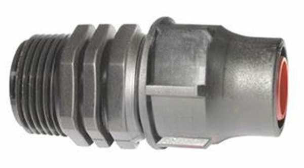 Anschlussstücke Lock 16 mm x 3/4" AG Rain Bird für 16 mm PE-Rohr DBL, Lock x 3/4" Außengewinde